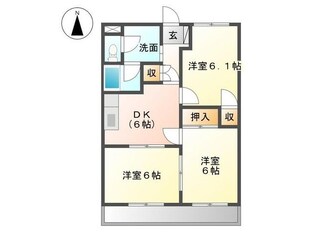 近鉄弥富駅 車移動7分  2.5km 3階の物件間取画像